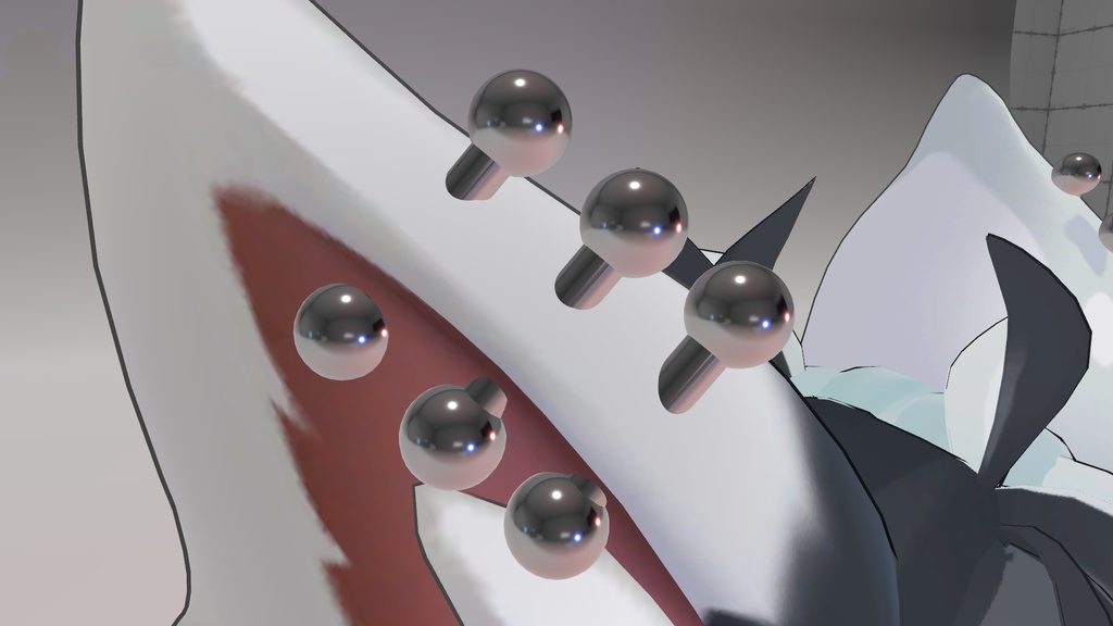 【VRC】シャロ(Chalo)くん用ピアス