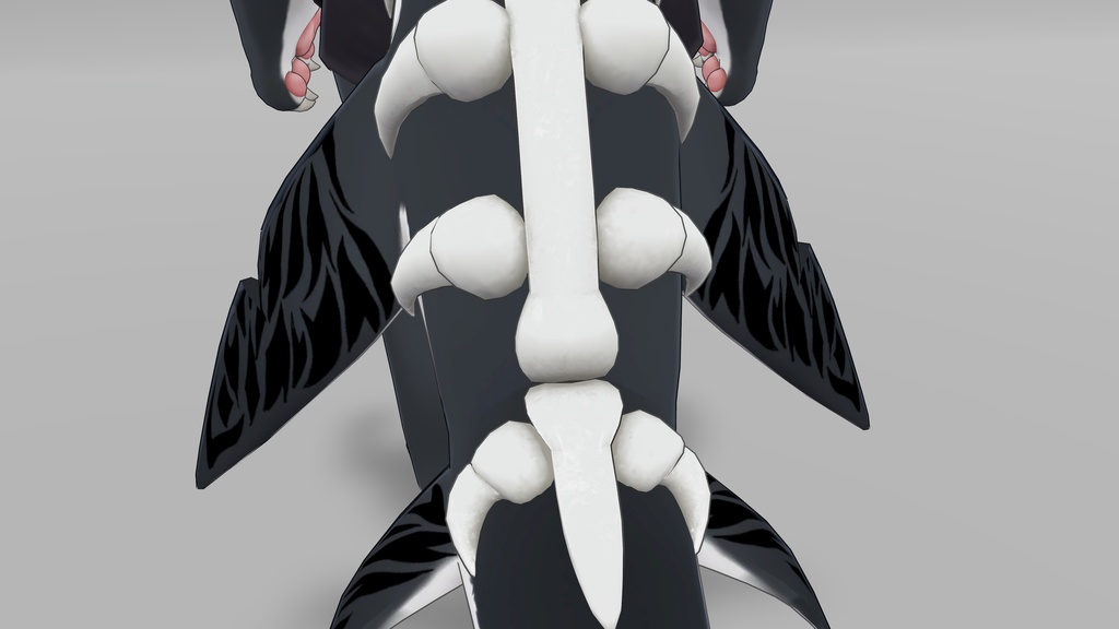 【VRC】シャロ(Chalo)くん用 サメ尻尾のタトゥー