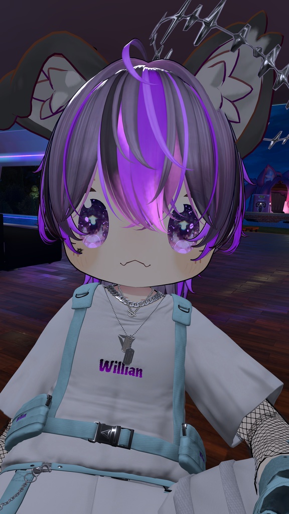 【VRC想定】【無造作ショートネオウルフ 】Ver.2 texture hair