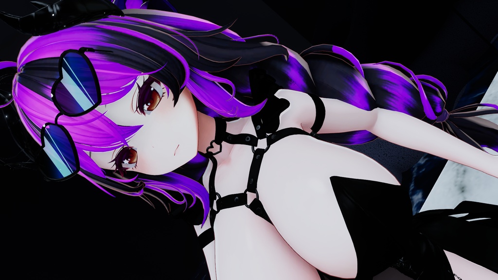 8アバター対応 [VRC Hair] Braids Hair ⸜❤︎⸝ texture hair ⸜❤︎⸝