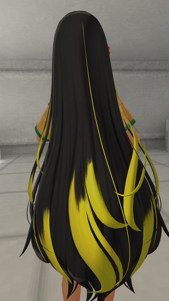 ⸜❤︎⸝ Flowing Lily ⸜❤︎⸝ Highlights Texture VRC Hair Texture - 隣の店 ⸜❤︎⸝