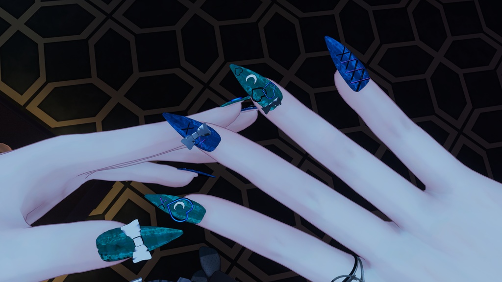 Nails Hearts オリジナル3Dアバター『ルミナ - LUMINA』(nailiius)