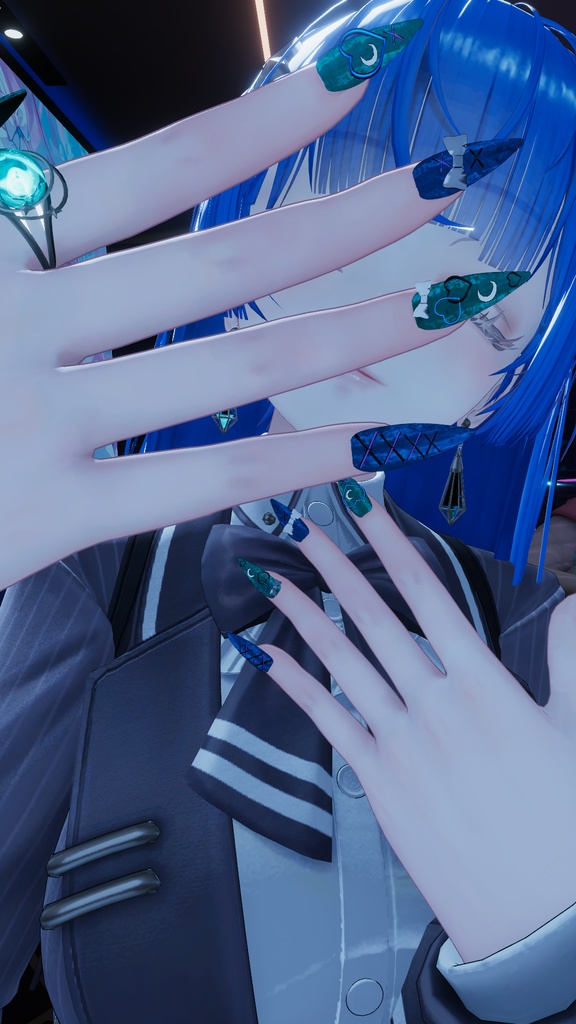 Nails Hearts オリジナル3Dアバター『ルミナ - LUMINA』(nailiius)