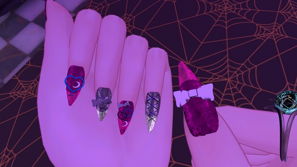 Nails Hearts オリジナル3Dアバター『ルミナ - LUMINA』(nailiius)