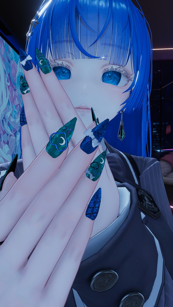 Nails Hearts オリジナル3Dアバター『ルミナ - LUMINA』(nailiius)