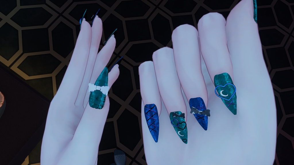 Nails Hearts オリジナル3Dアバター『ルミナ - LUMINA』(nailiius)