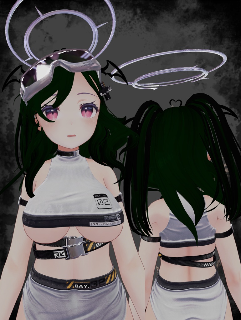 ❥・ Twin savage pony tail Hair 🌻