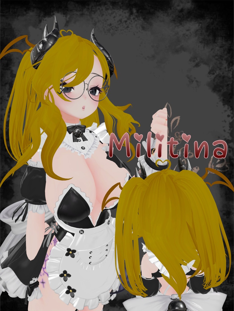 ❥・ Twin savage pony tail Hair 🌻