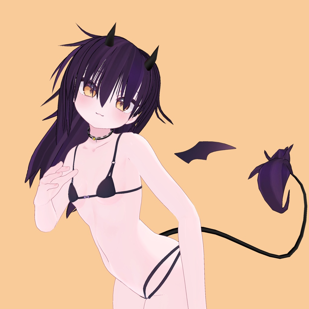 ❥ Sexy Demon ⸜❤︎⸝ Hair Ponytail