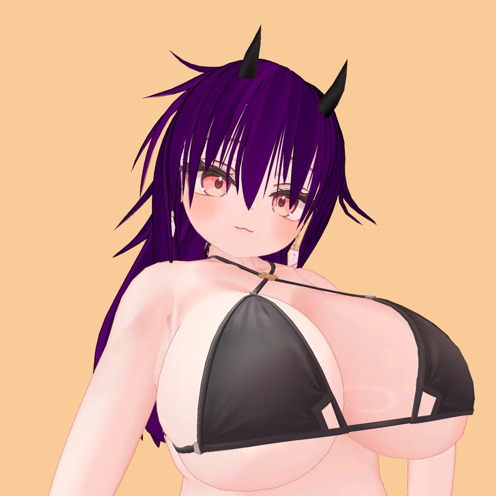 ❥ Sexy Demon ⸜❤︎⸝ Hair Ponytail