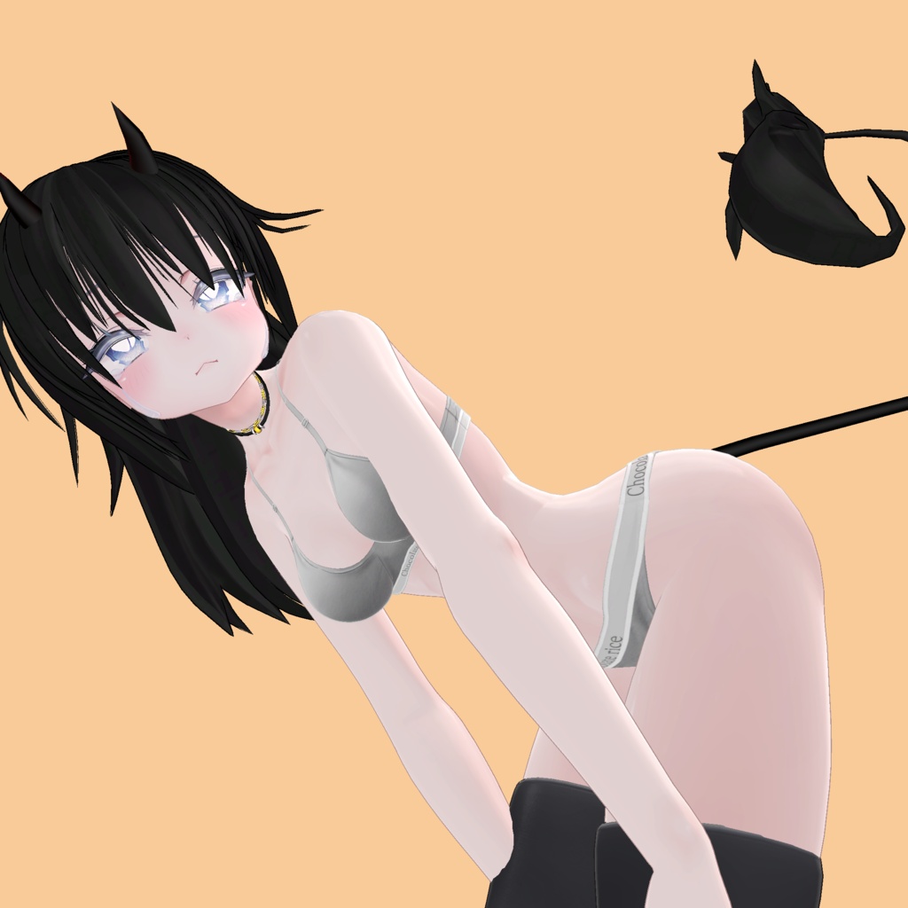 ❥ Sexy Demon ⸜❤︎⸝ Hair Ponytail