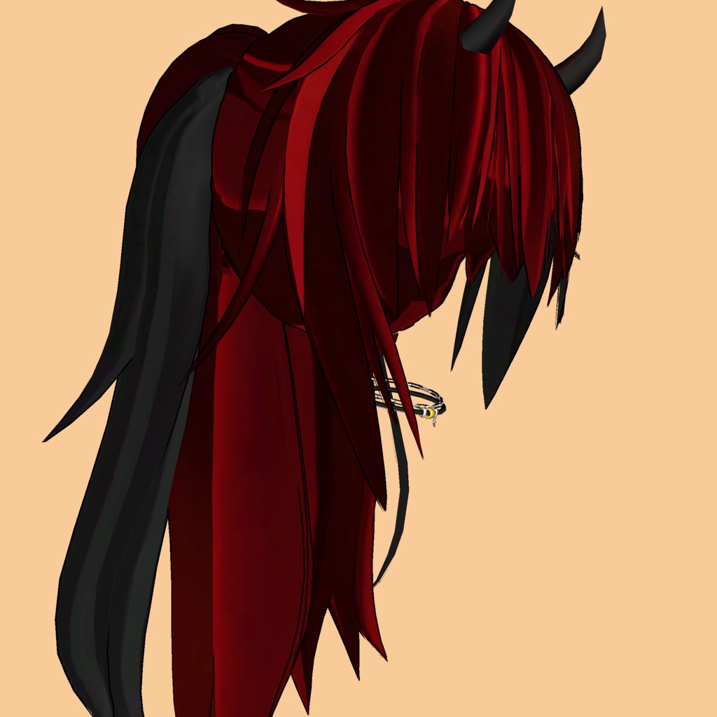 ❥ Sexy Demon ⸜❤︎⸝ Hair Ponytail