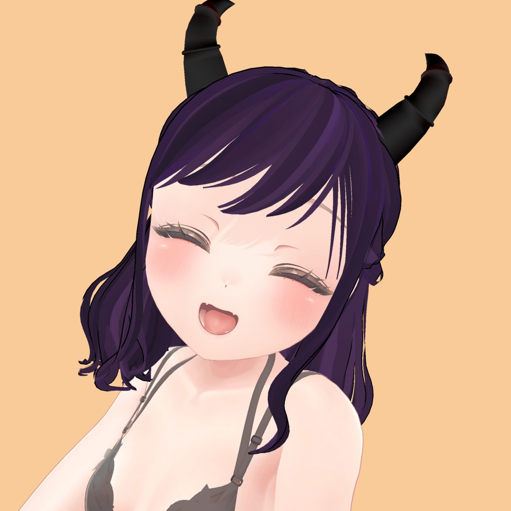 ❥・ Evil Bob Hair ⸜❤️⸝ (Tail and Horns)