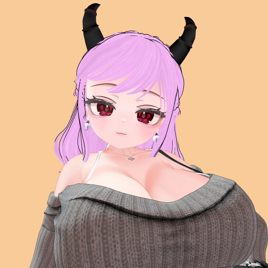 ❥・ Evil Bob Hair ⸜❤️⸝ (Tail and Horns)