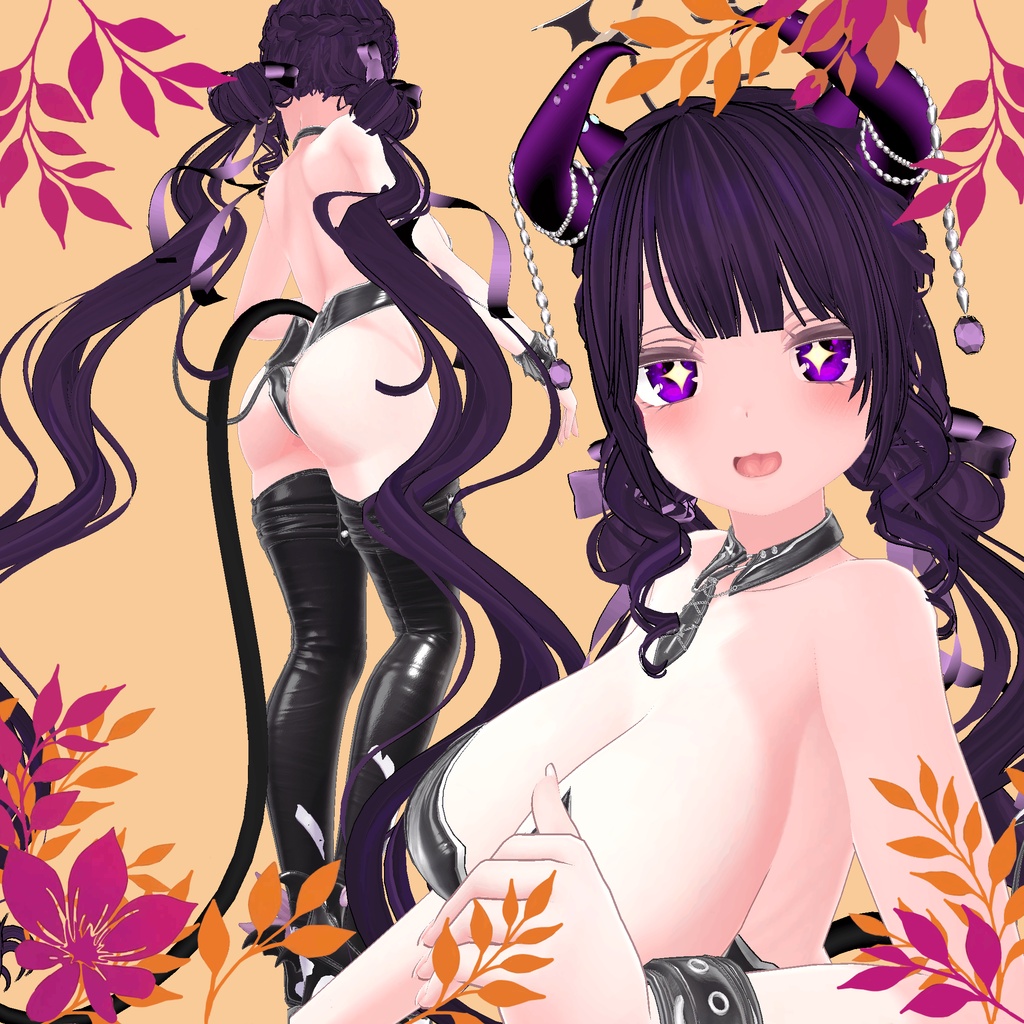 ❥・Sweet Bun Twintalis Hair 🎀