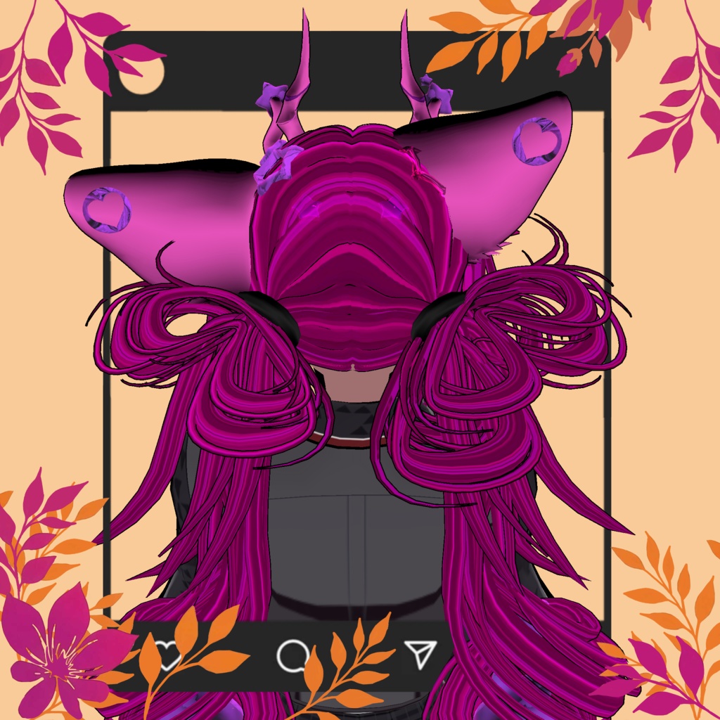 Fantasy Slime Flow Fox Hair ⸜❤️⸝ (SiuSiu)