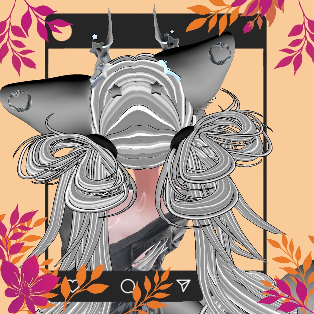 Fantasy Slime Flow Fox Hair ⸜❤️⸝ (SiuSiu)