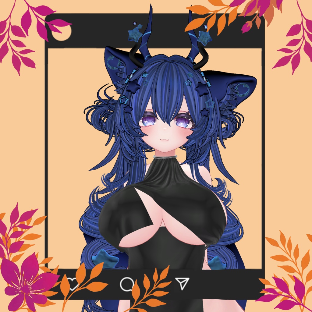 Fantasy Slime Flow Fox Hair ⸜❤️⸝ (SiuSiu)