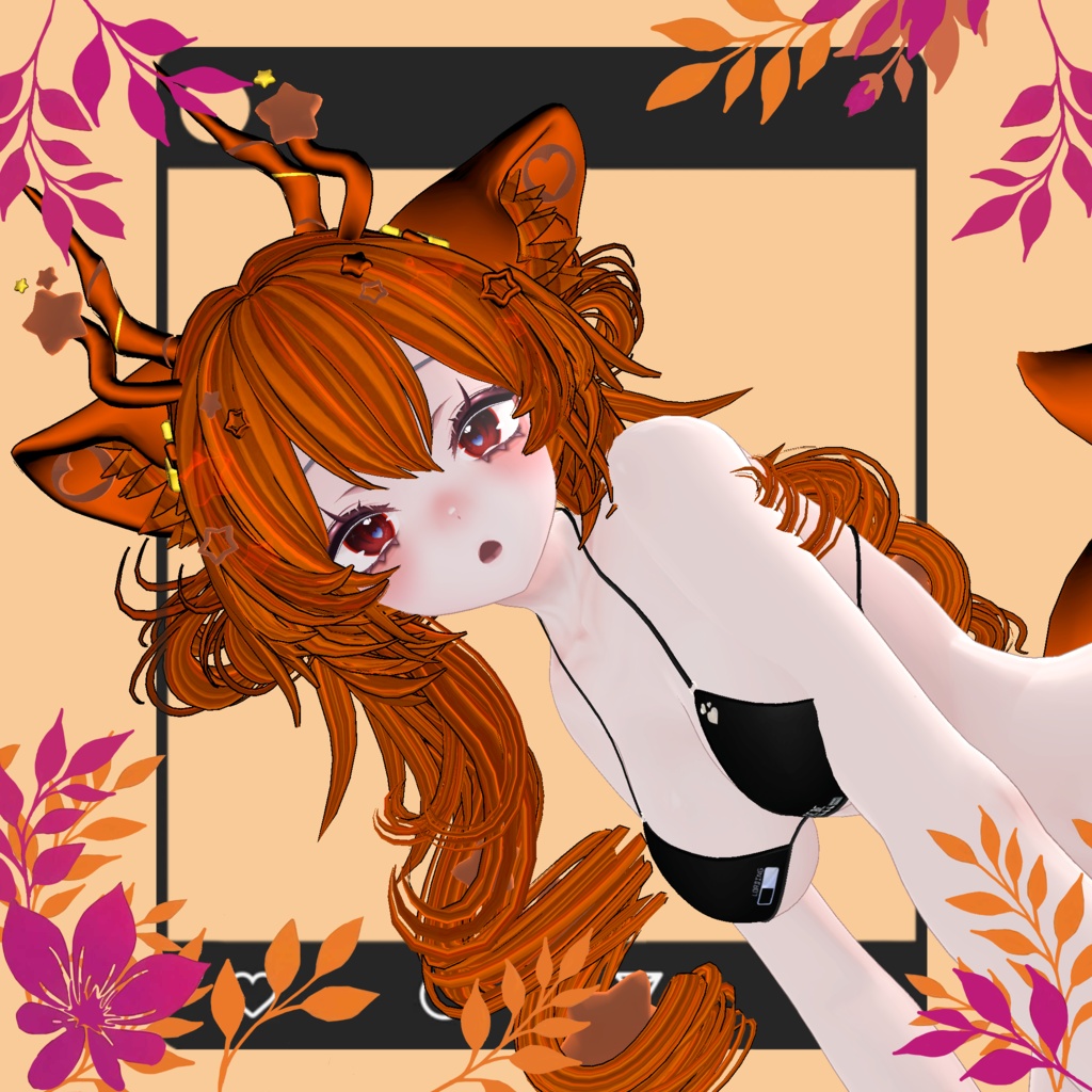 Fantasy Slime Flow Fox Hair ⸜❤️⸝ (SiuSiu)