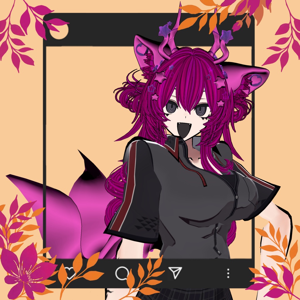 Fantasy Slime Flow Fox Hair ⸜❤️⸝ (SiuSiu)