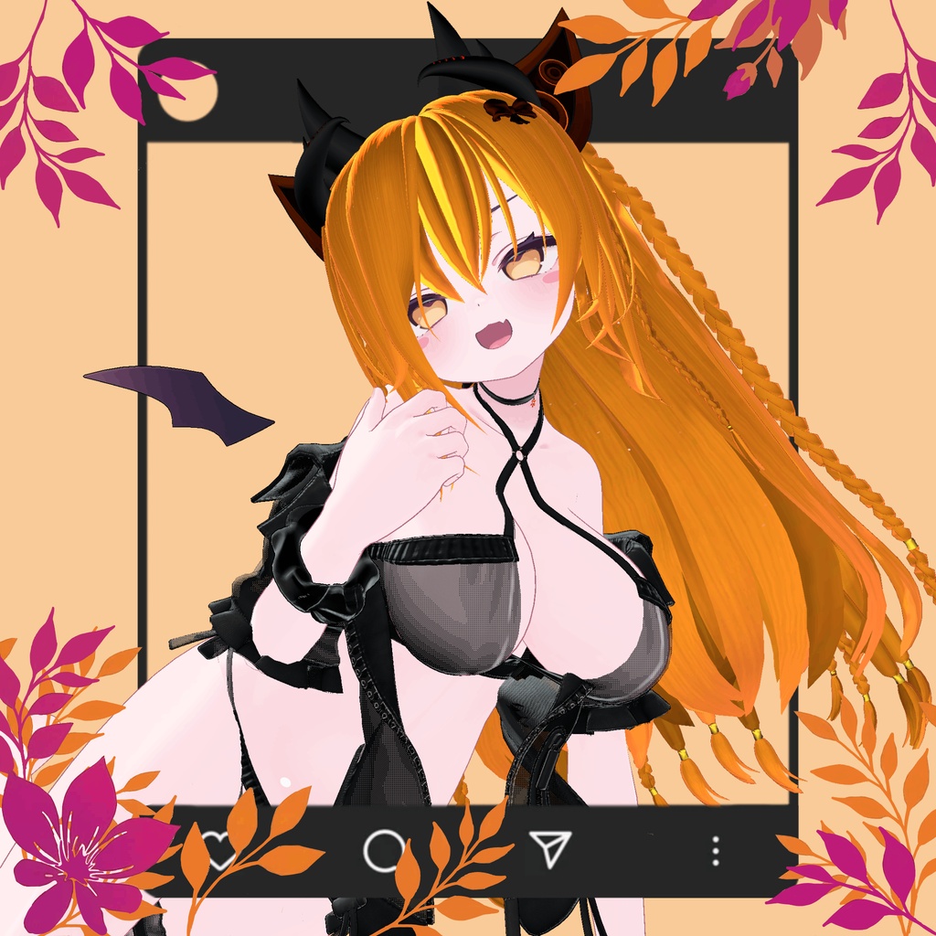 Cyber Demon Hair
