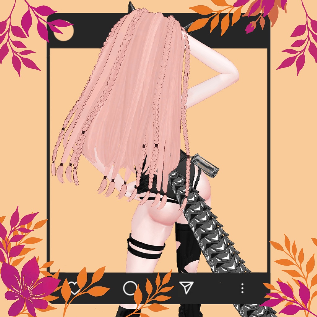 Cyber Demon Hair