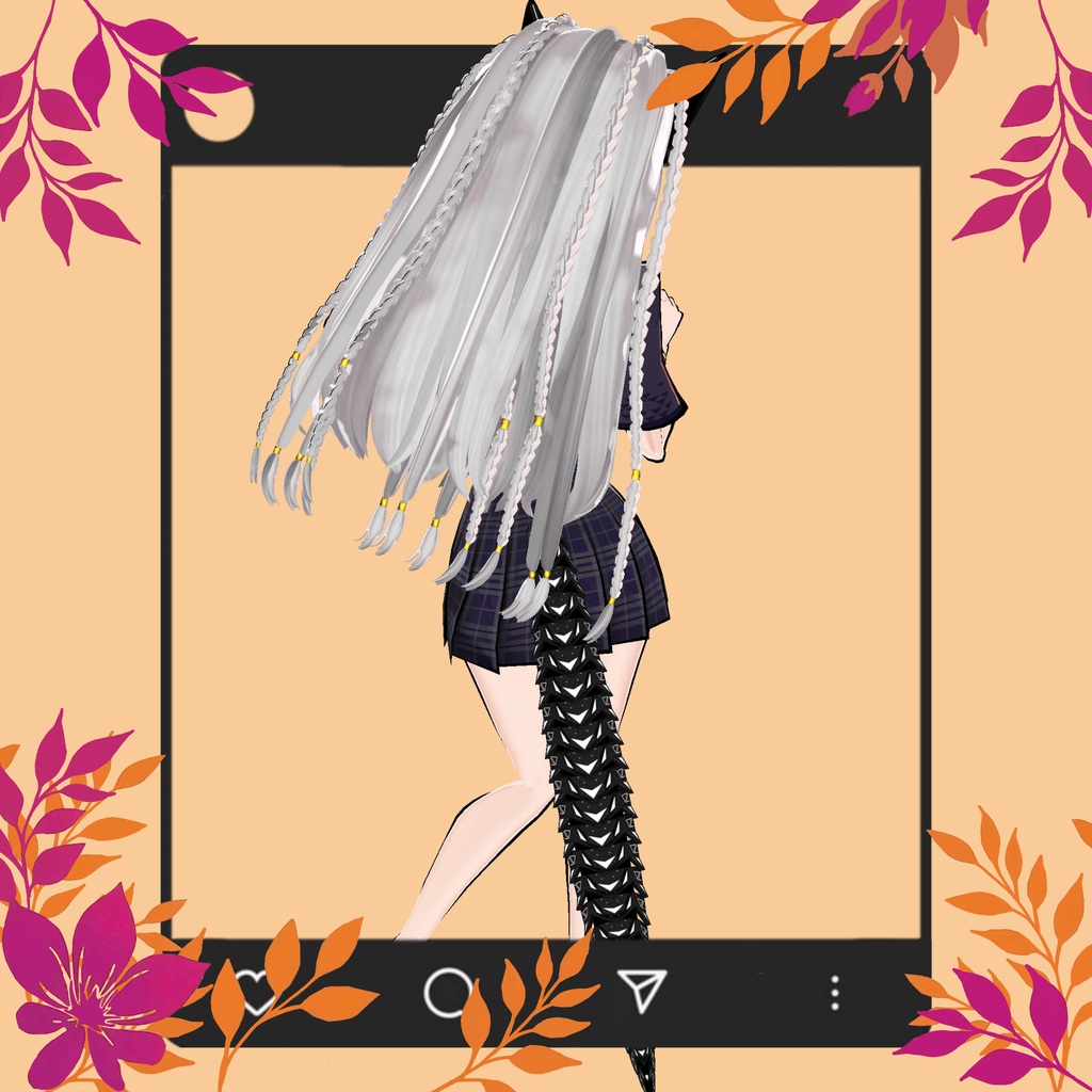 Cyber Demon Hair