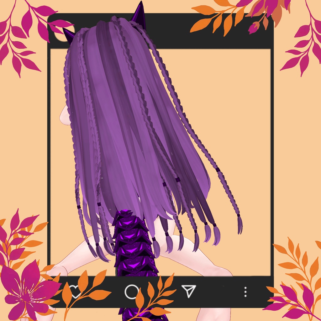 Cyber Demon Hair