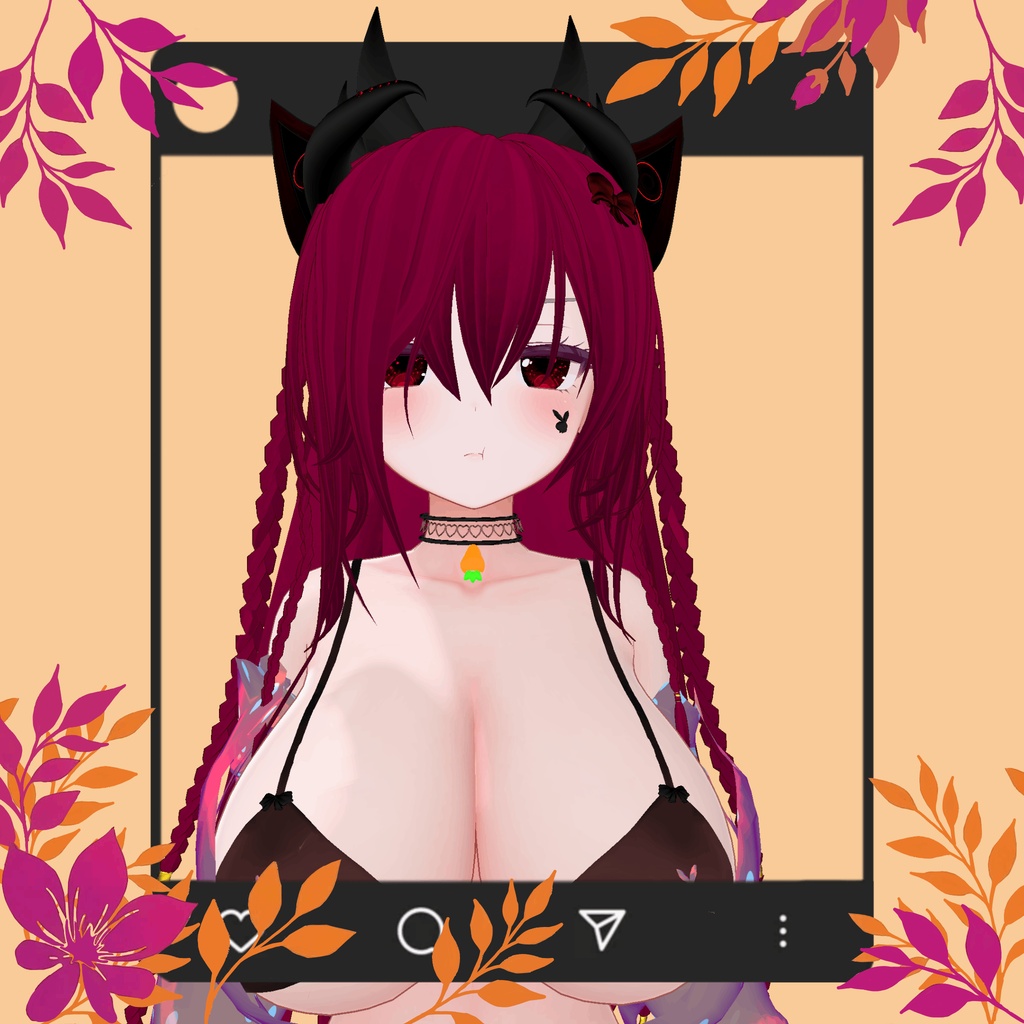 Cyber Demon Hair