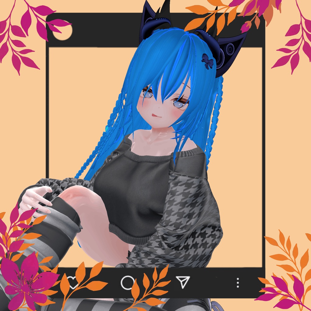 Cyber Demon Hair