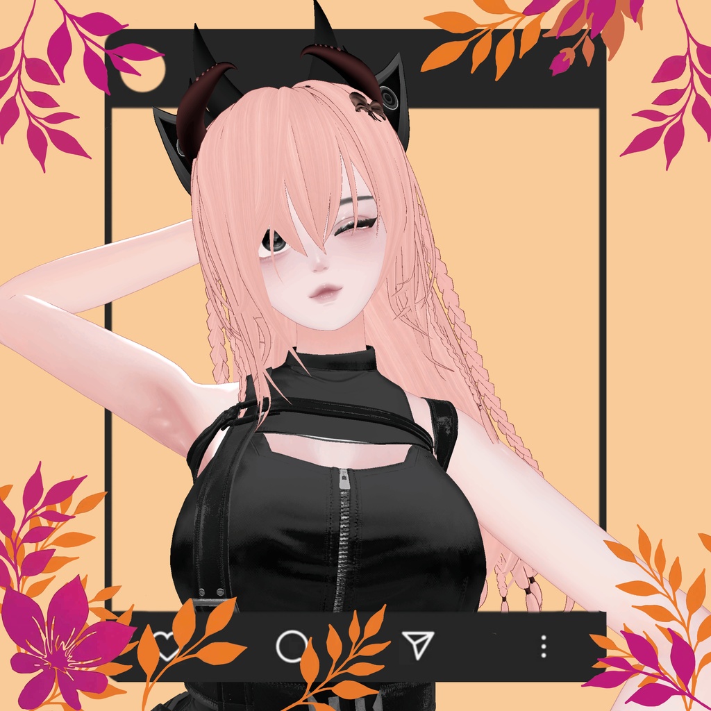Cyber Demon Hair