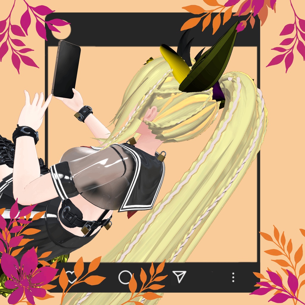 Cyber Demon Hair