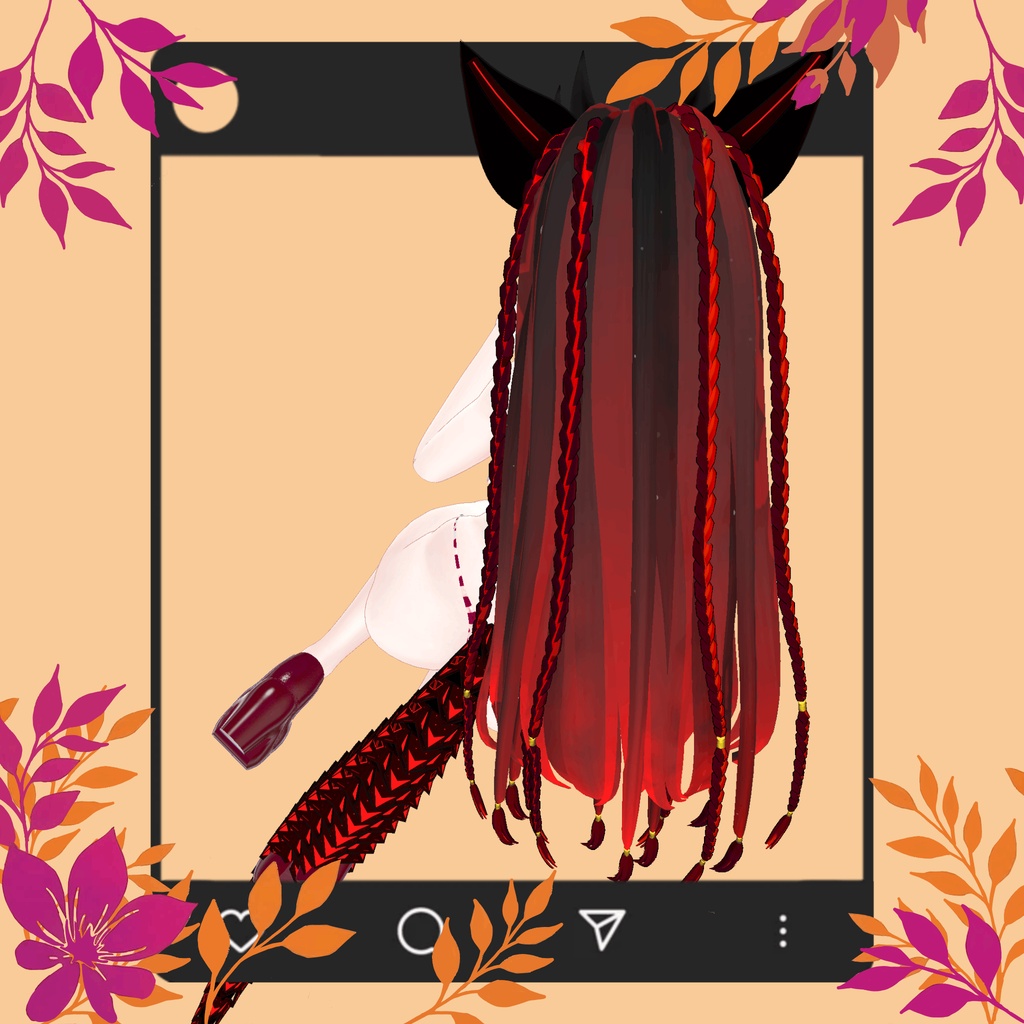 Cyber Demon Hair