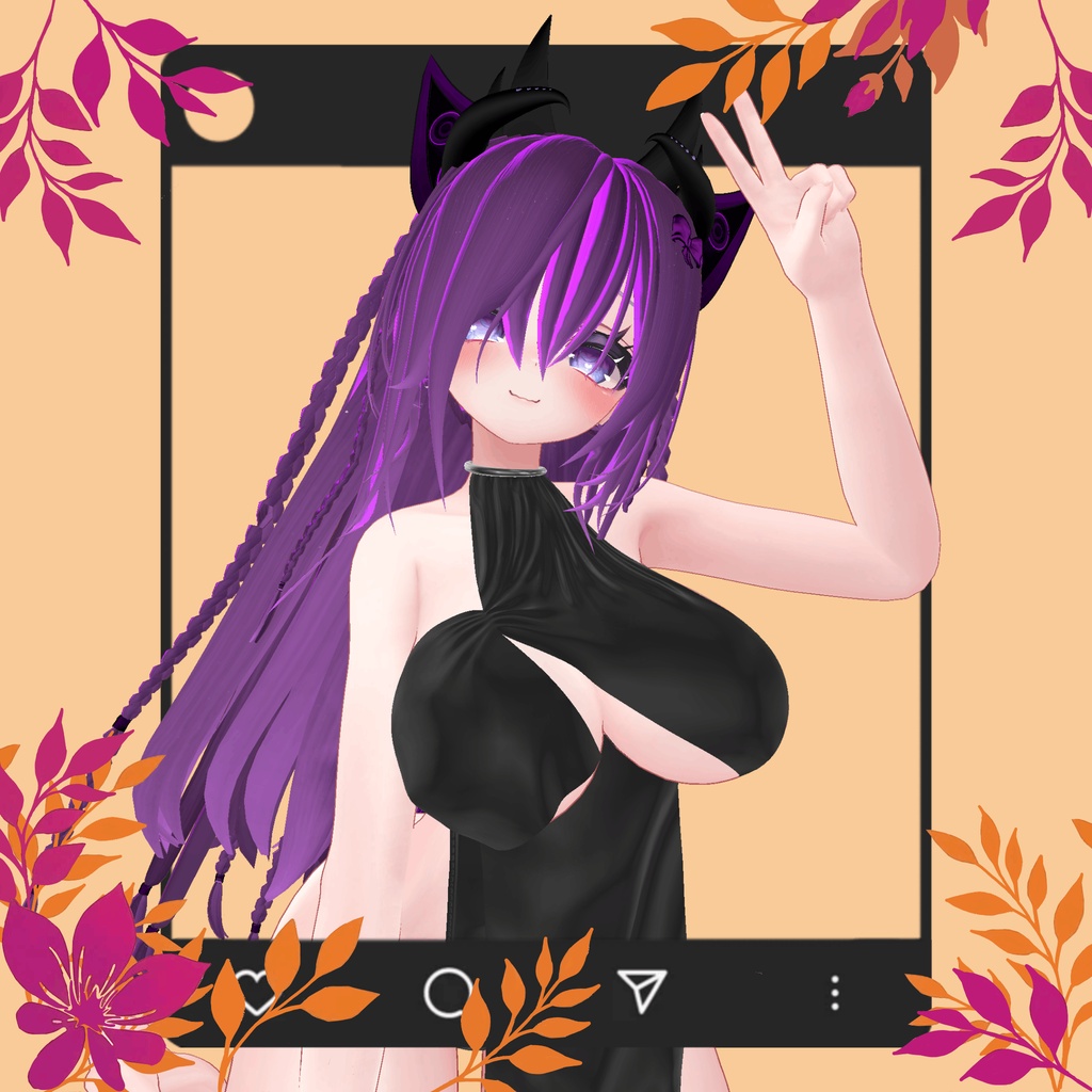 Cyber Demon Hair