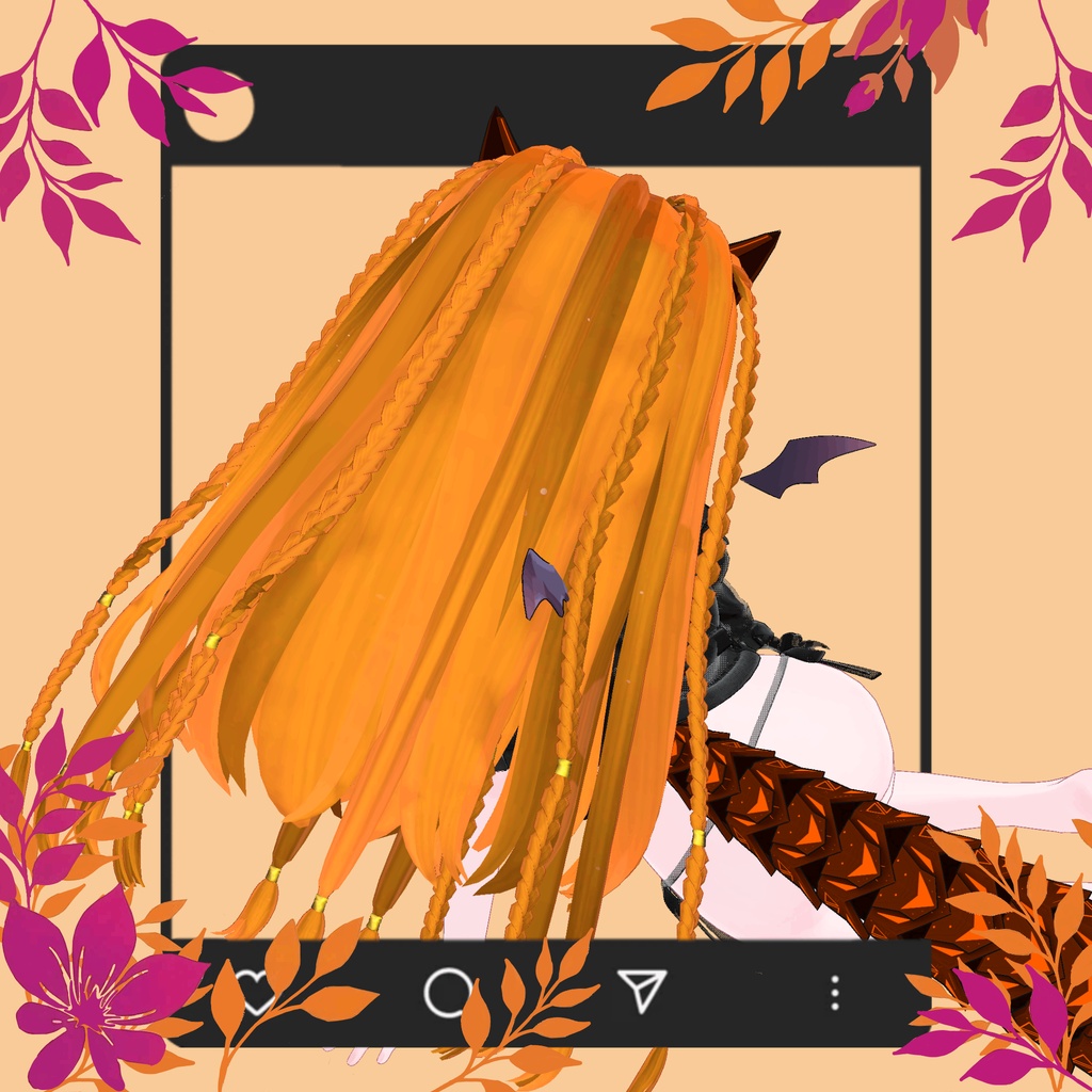 Cyber Demon Hair