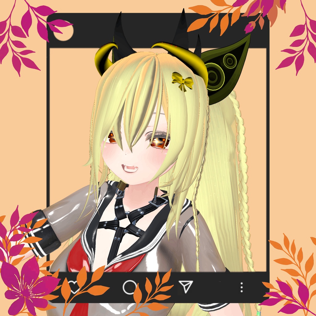 Cyber Demon Hair