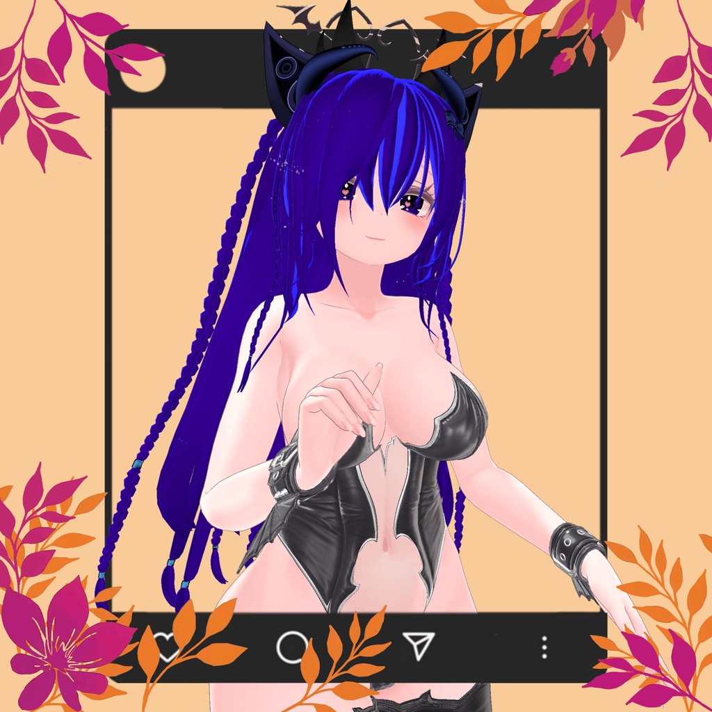 Cyber Demon Hair