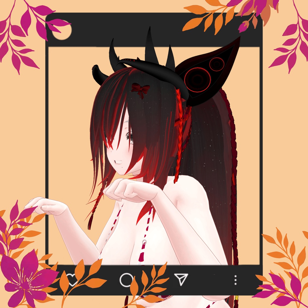 Cyber Demon Hair