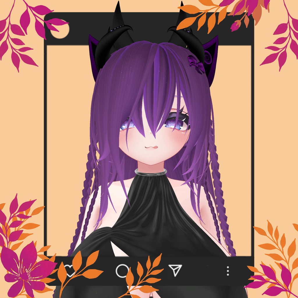 Cyber Demon Hair