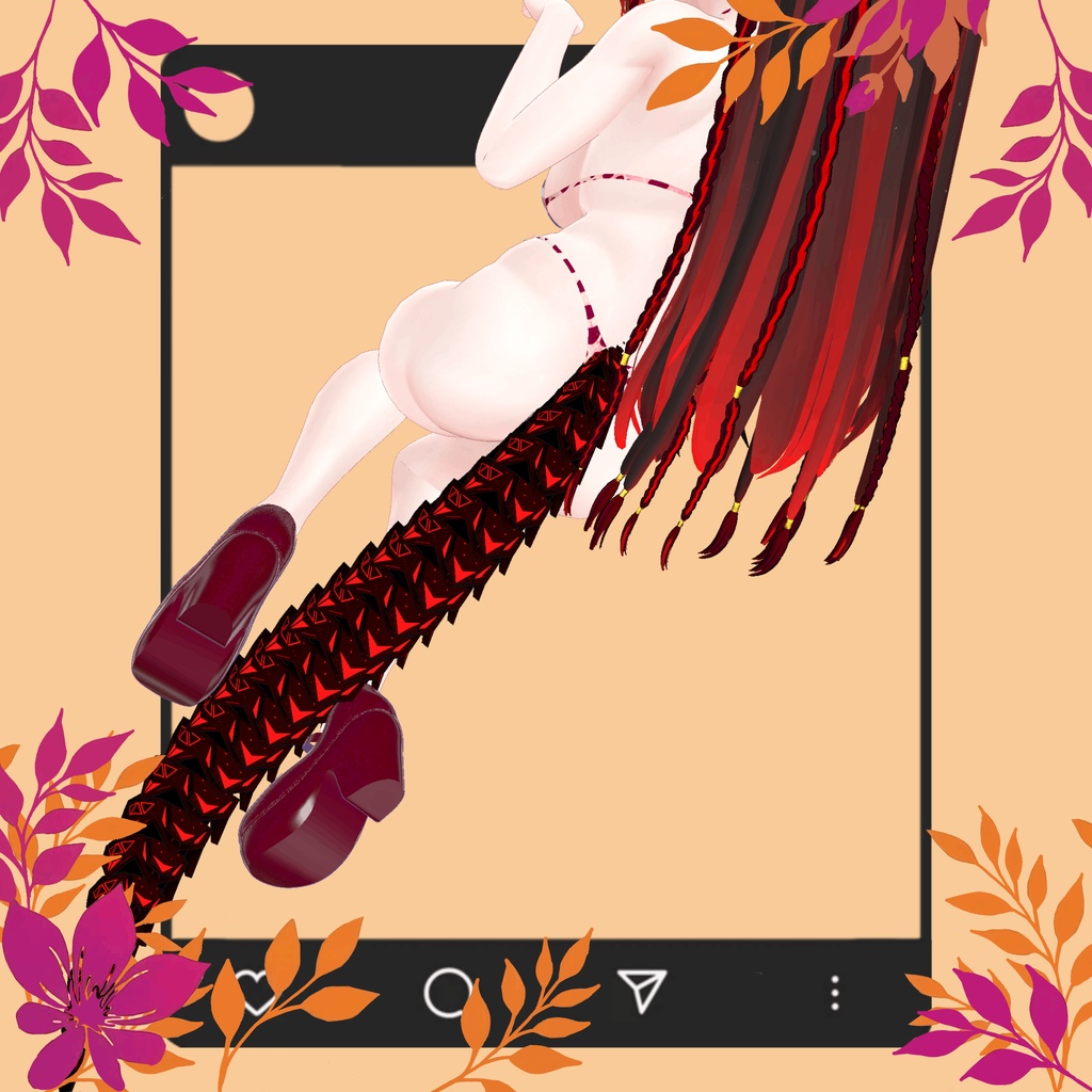 Cyber Demon Hair