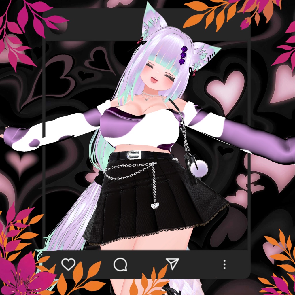 ❥・Lovely Fox Hair  ⸜❤︎⸝