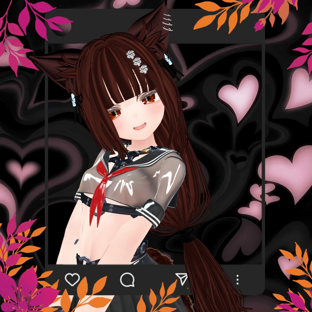❥・Lovely Fox Hair ⸜❤︎⸝