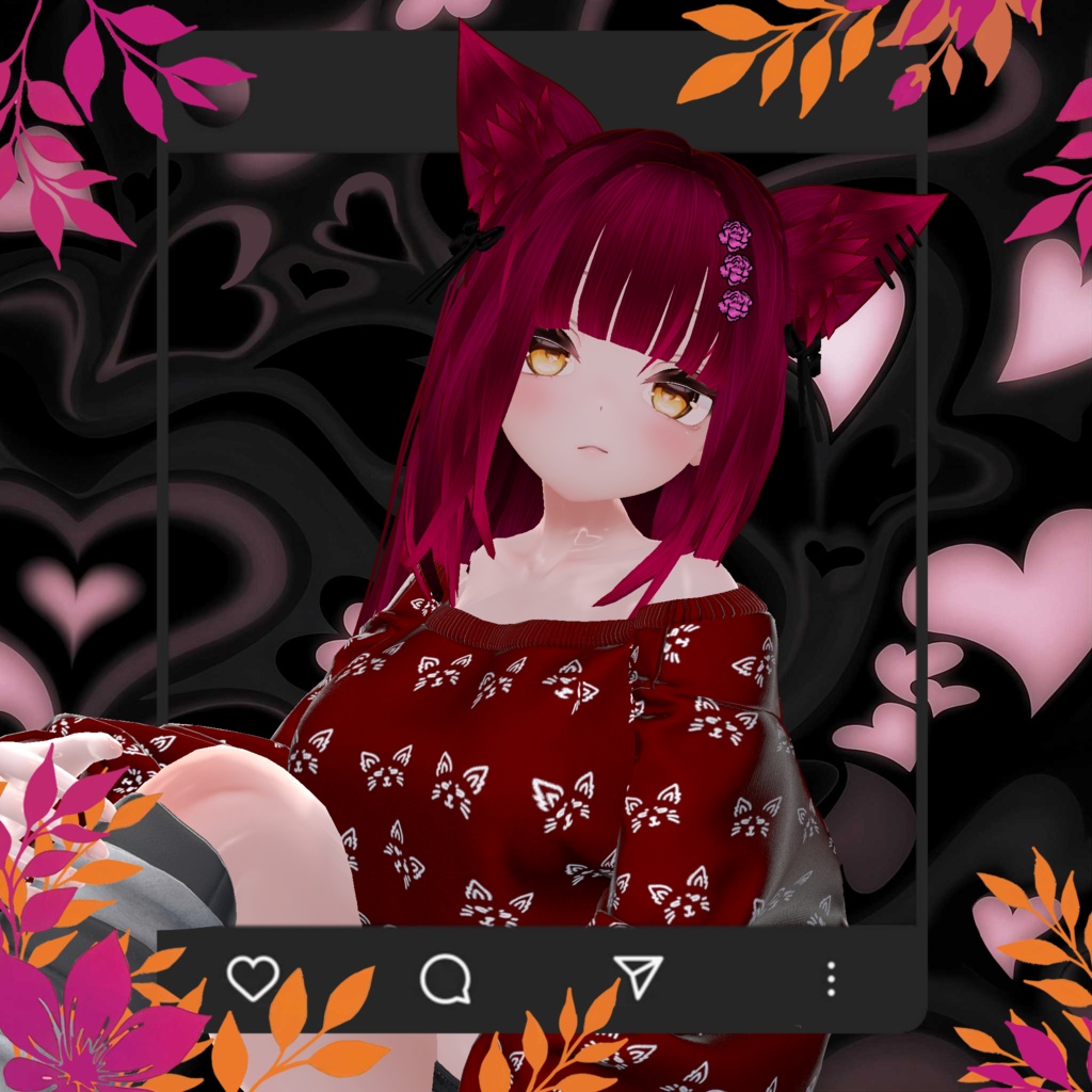 ❥・Lovely Fox Hair ⸜❤︎⸝