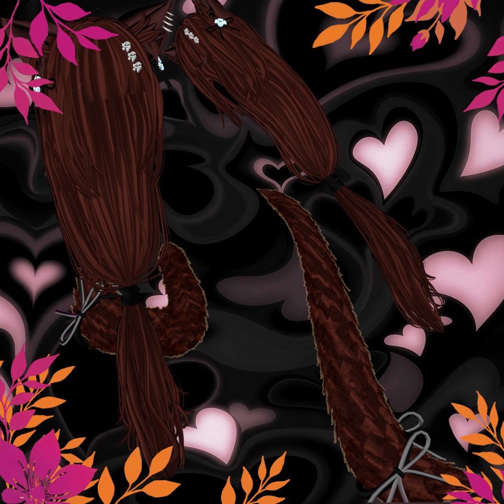 ❥・Lovely Fox Hair ⸜❤︎⸝