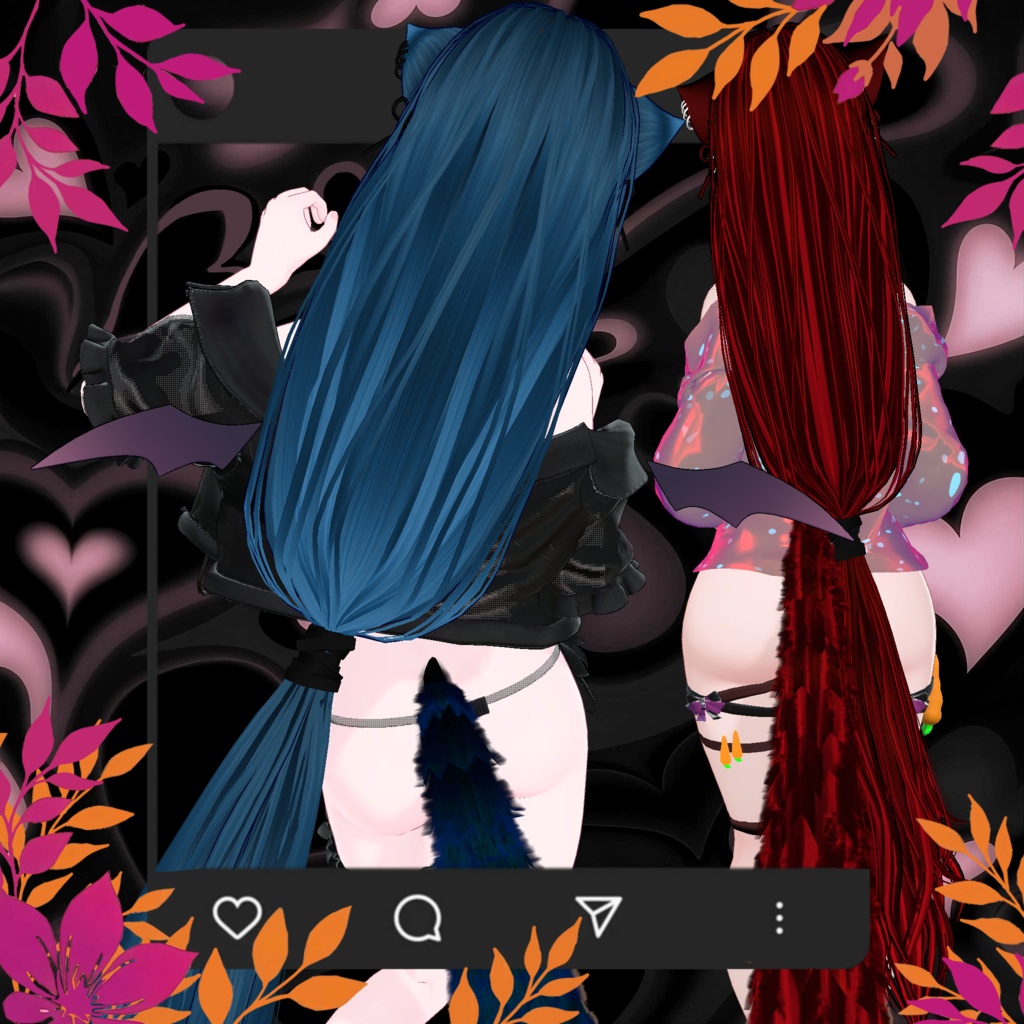 ❥・Lovely Fox Hair ⸜❤︎⸝
