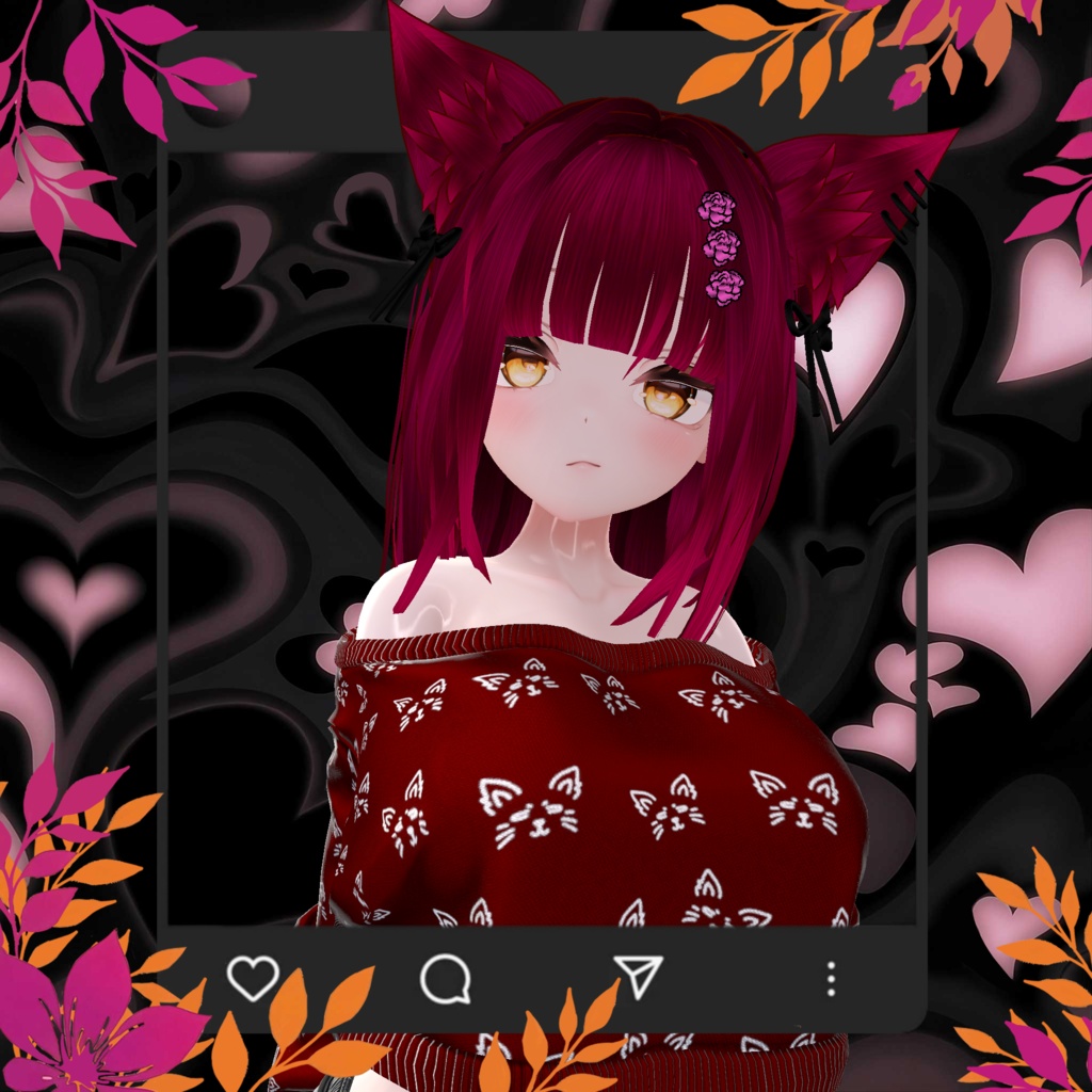❥・Lovely Fox Hair ⸜❤︎⸝