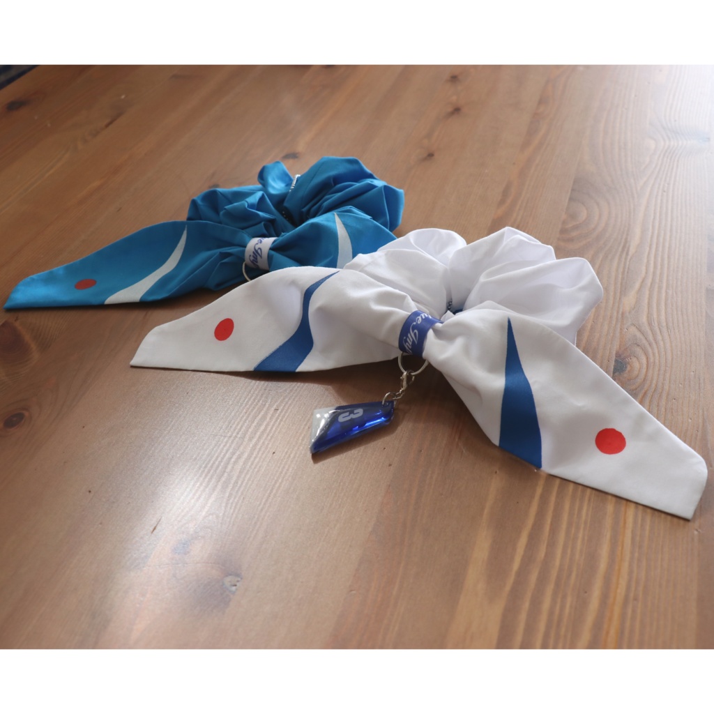 ブルーインパルスリボンシュシュ