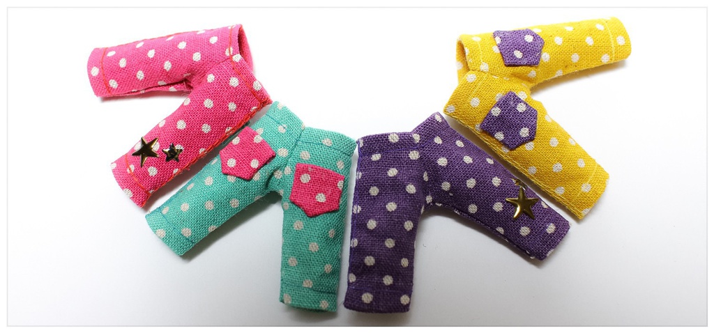 《即納品》カラフルドットパンツ(オビツ11サイズ用)