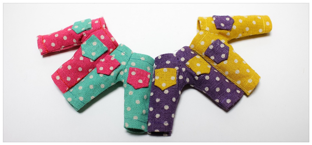 《即納品》カラフルドットパンツ(オビツ11サイズ用)