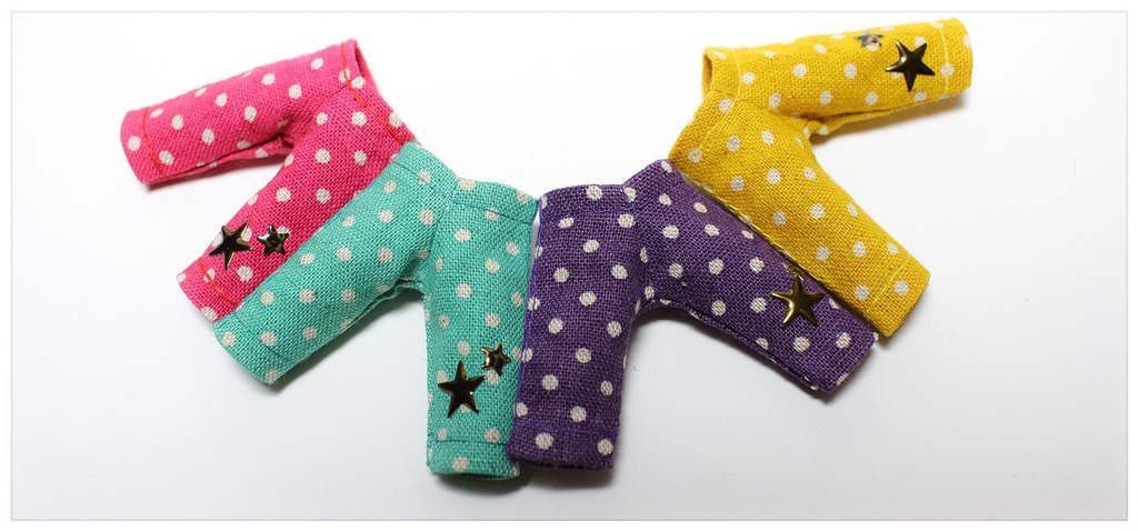 《即納品》カラフルドットパンツ(オビツ11サイズ用)